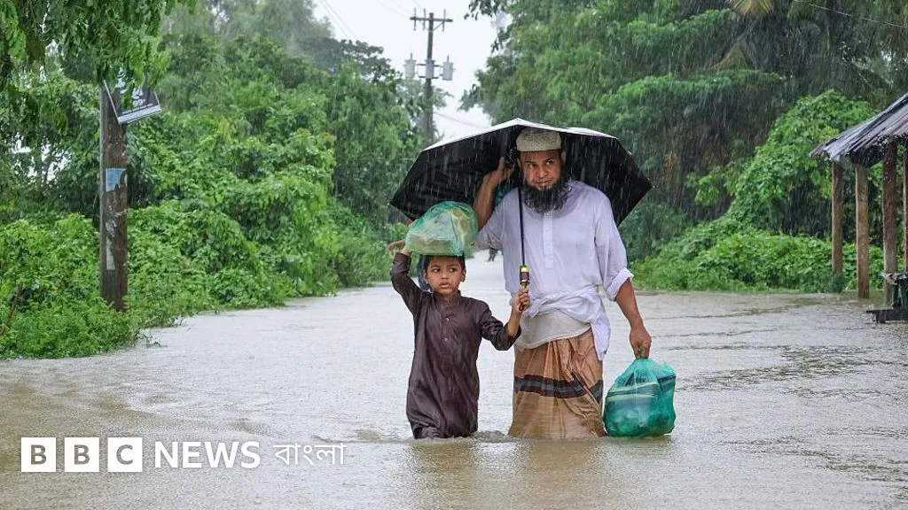 দেশের ছয় জেলায় নদ-নদীর পানি বিপদসীমার উপরে, বৃষ্টির পূর্বাভাস