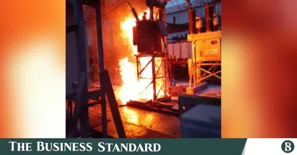 Fire at Brahmanbaria electrical substation causes power outage