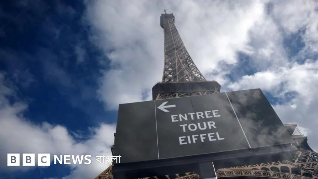 Eiffel Tower closed due to strike over removal of female staff