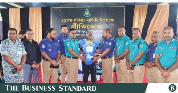 RAB-8 celebrates 21st founding anniversary in Barishal