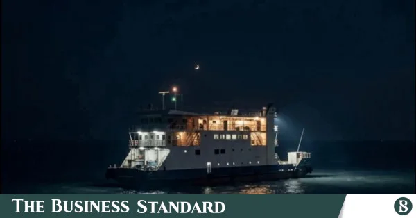 Ferry Kapataksha arrives at Banshberia Ghat after eight-hour delay