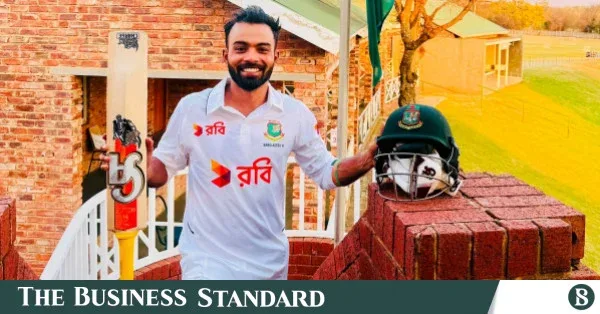 Hridoy becomes first Bangladeshi to hit overseas first-class triple-century
